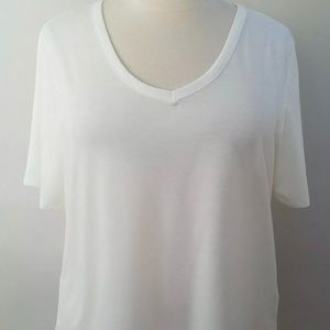 NWT LuLaRoe XL Solid White Iris